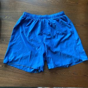Lululemon Men’s M Lined Blue Shorts